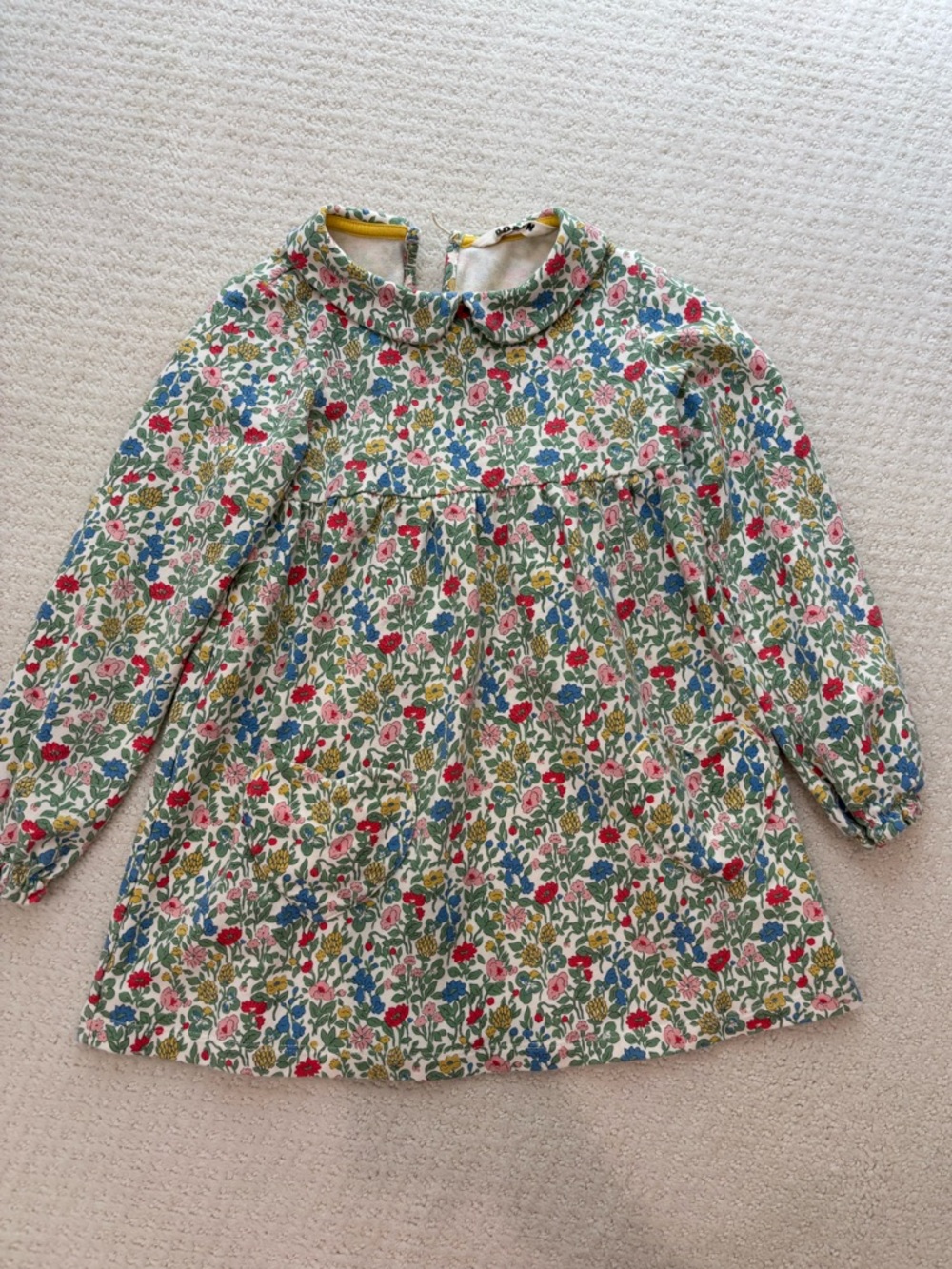 Mini Boden Floral Dress - Size 6-7